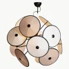 Grote hanglamp Cappello uit zijde^By Rydens Clearance