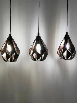 Grote hanglamp Carlton van metaal^EGLO New