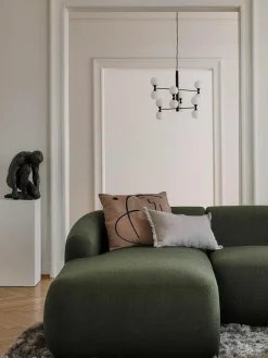 Grote hanglamp Grover met opaal glazen bollen^Westwing Collection Hot