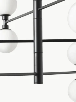 Grote hanglamp Grover met opaal glazen bollen^Westwing Collection Hot