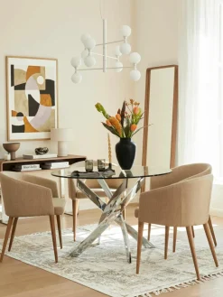 Grote hanglamp Grover met opaal glazen bollen^Westwing Collection Online