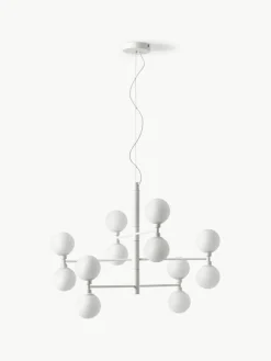 Grote hanglamp Grover met opaal glazen bollen^Westwing Collection Online