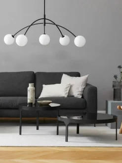 Grote hanglamp Heaven van opaalglas^Markslöjd Fashion