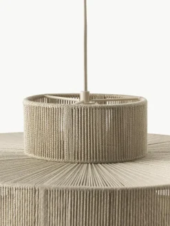 Grote hanglamp Lace uit linnendraden^Westwing Collection Online
