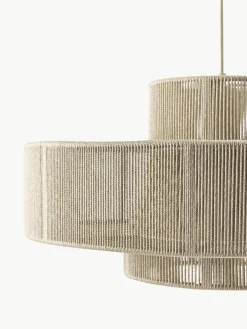 Grote hanglamp Lace uit linnendraden^Westwing Collection Online