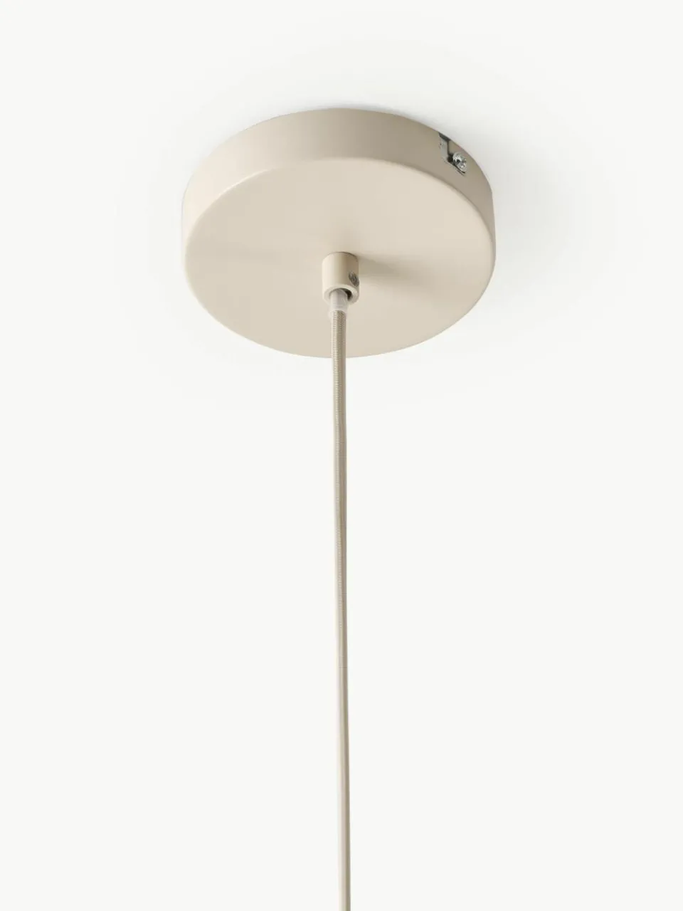 Grote hanglamp Lace uit linnendraden^Westwing Collection Online
