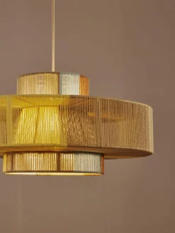 Grote hanglamp Lace uit linnendraden^Westwing Collection Best