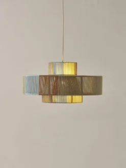 Grote hanglamp Lace uit linnendraden^Westwing Collection Best