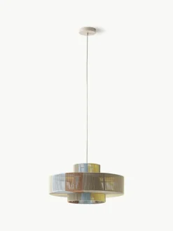 Grote hanglamp Lace uit linnendraden^Westwing Collection Best