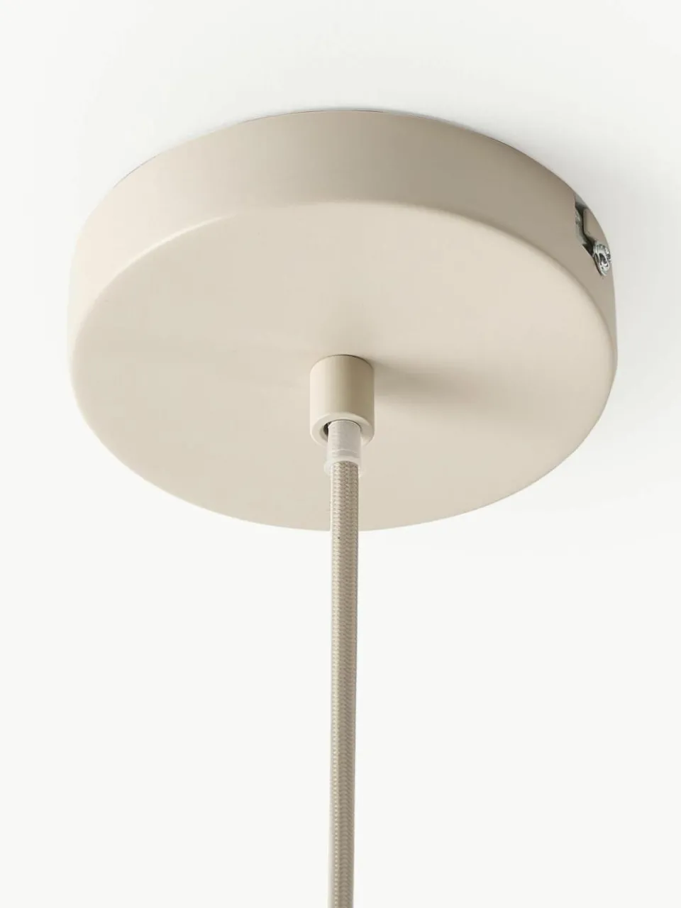 Grote hanglamp Lace uit linnendraden^Westwing Collection Best