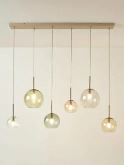 Grote hanglamp met glazen bollen Raquel^Westwing Collection Best