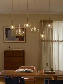 Grote hanglamp met glazen bollen Raquel^Westwing Collection Online