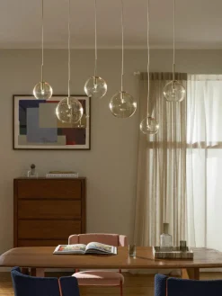 Grote hanglamp met glazen bollen Raquel^Westwing Collection Online