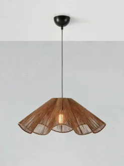 Grote hanglamp Nami van jute^Markslöjd Best