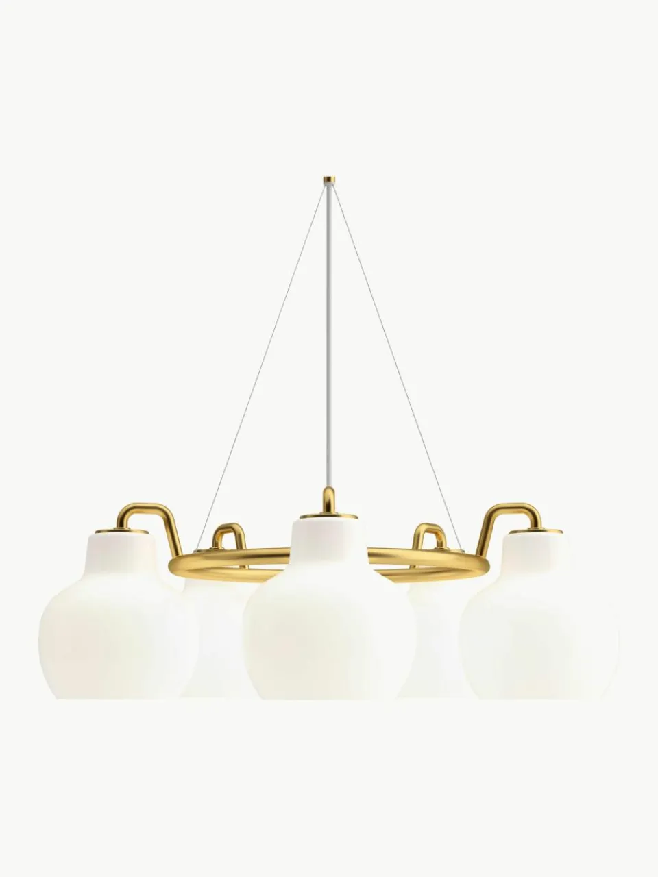 Grote hanglamp VL Ring Crown, mondgeblazen^Louis Poulsen Outlet