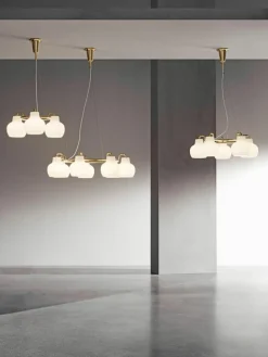 Grote hanglamp VL Ring Crown, mondgeblazen^Louis Poulsen Outlet