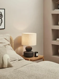 Grote keramische tafellamp Georgina^Westwing Collection Hot