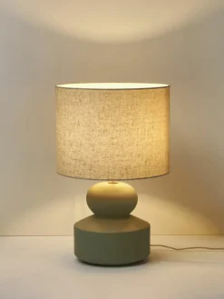 Grote keramische tafellamp Georgina^Westwing Collection New