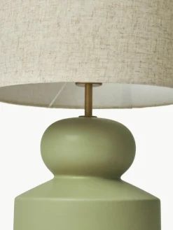 Grote keramische tafellamp Georgina^Westwing Collection New