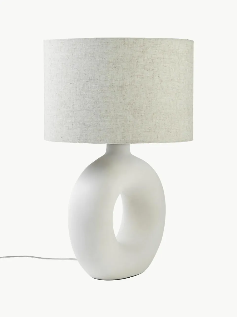 Grote keramische tafellamp Gisella^Westwing Collection Discount