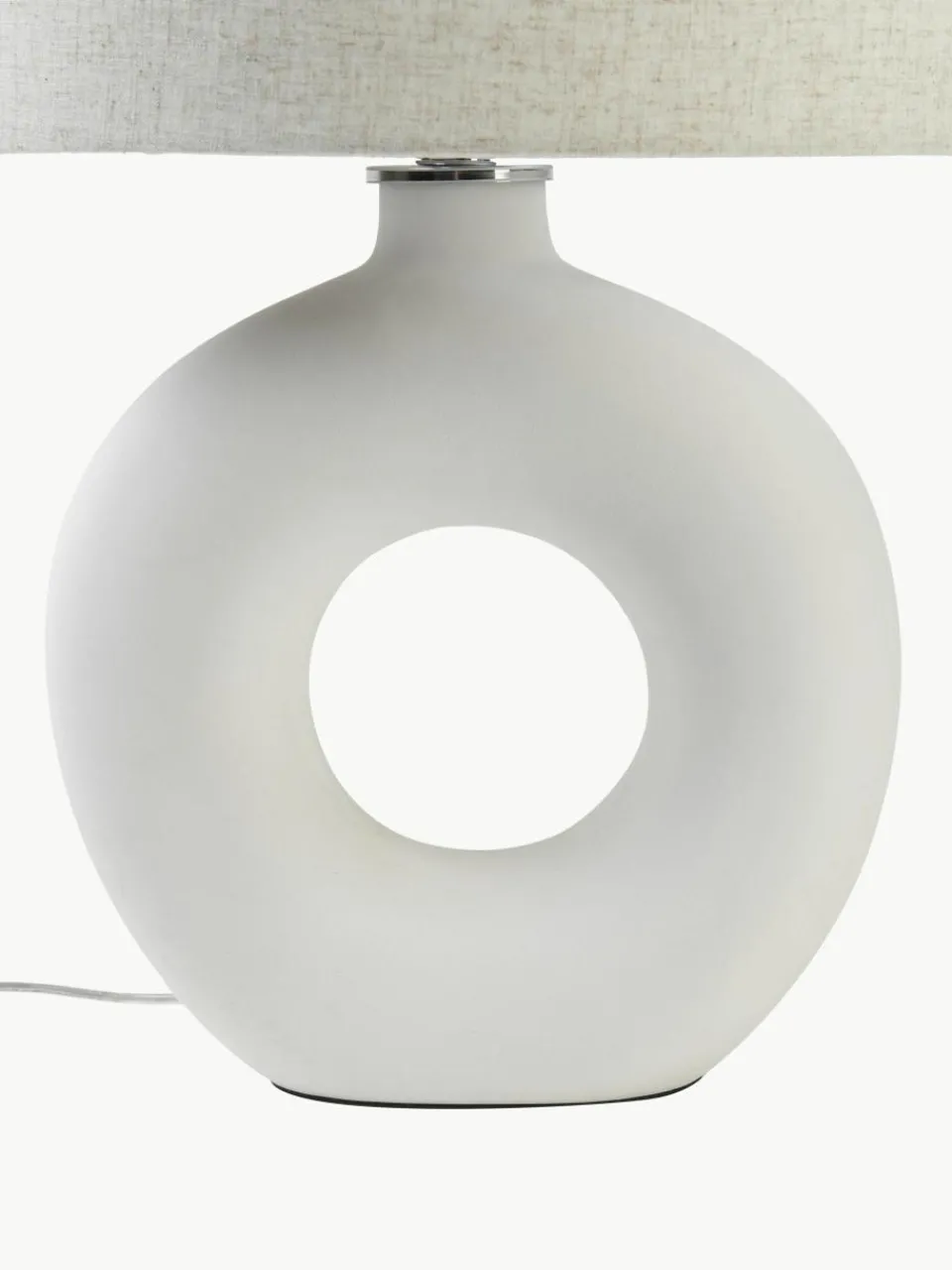 Grote keramische tafellamp Gisella^Westwing Collection Discount
