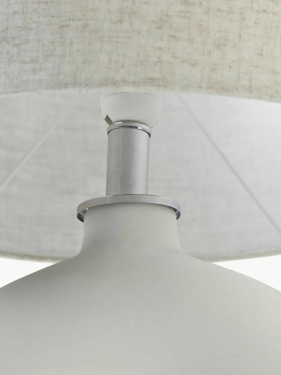 Grote keramische tafellamp Gisella^Westwing Collection Discount
