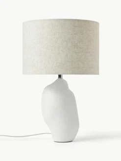 Grote keramische tafellamp Colett in organische vorm^Westwing Collection Fashion