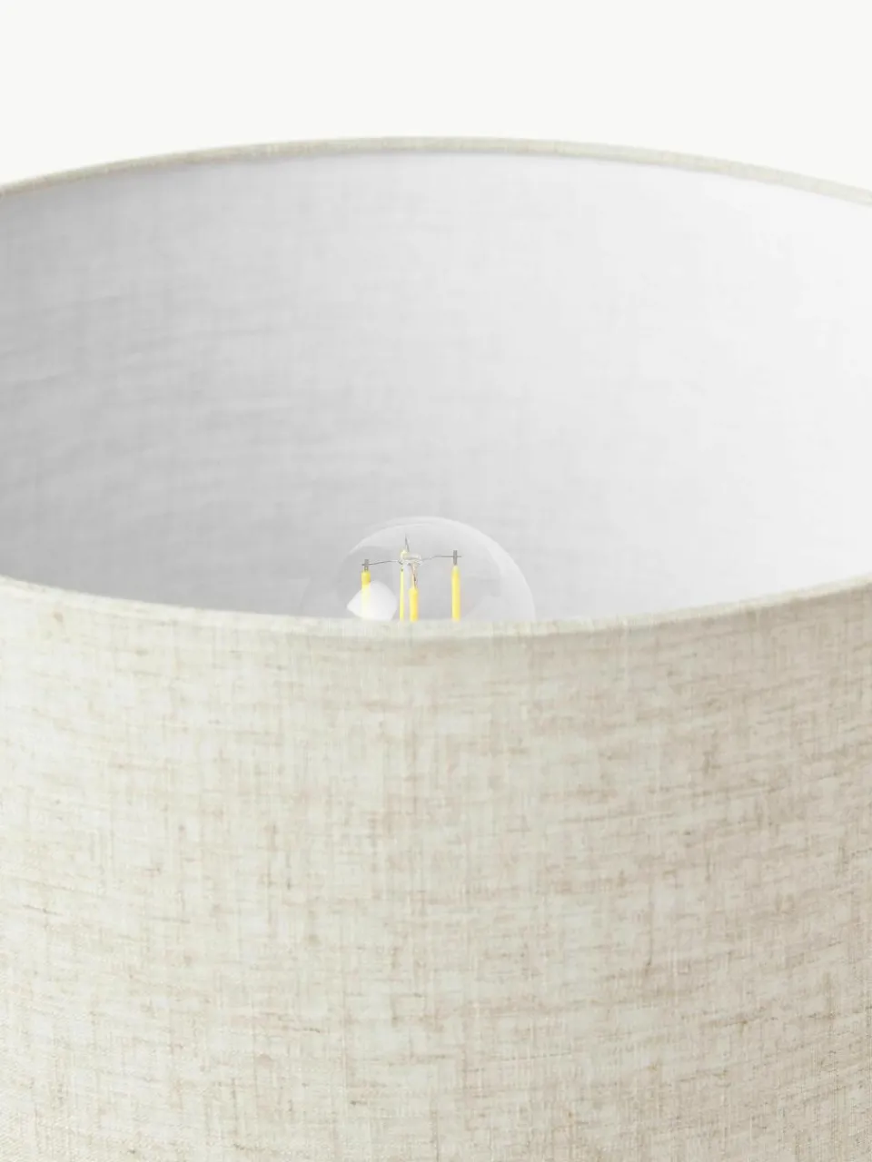 Grote keramische tafellamp Colett in organische vorm^Westwing Collection Fashion