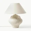 Grote keramische tafellamp Taytum^Westwing Collection New