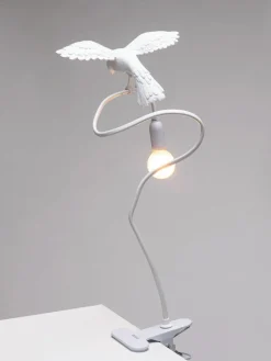 Grote klem tafellamp Sparrow, verstelbaar^SELETTI Fashion