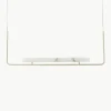 Grote LED hanglamp Alena van albast^Westwing Collection Hot
