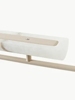 Grote LED hanglamp Alena van albast^Westwing Collection Hot
