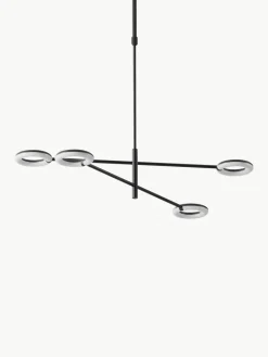 Grote LED hanglamp Odeon met verstelbare lamparmen^Westwing Collection New