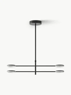 Grote LED hanglamp Odeon met verstelbare lamparmen^Westwing Collection New