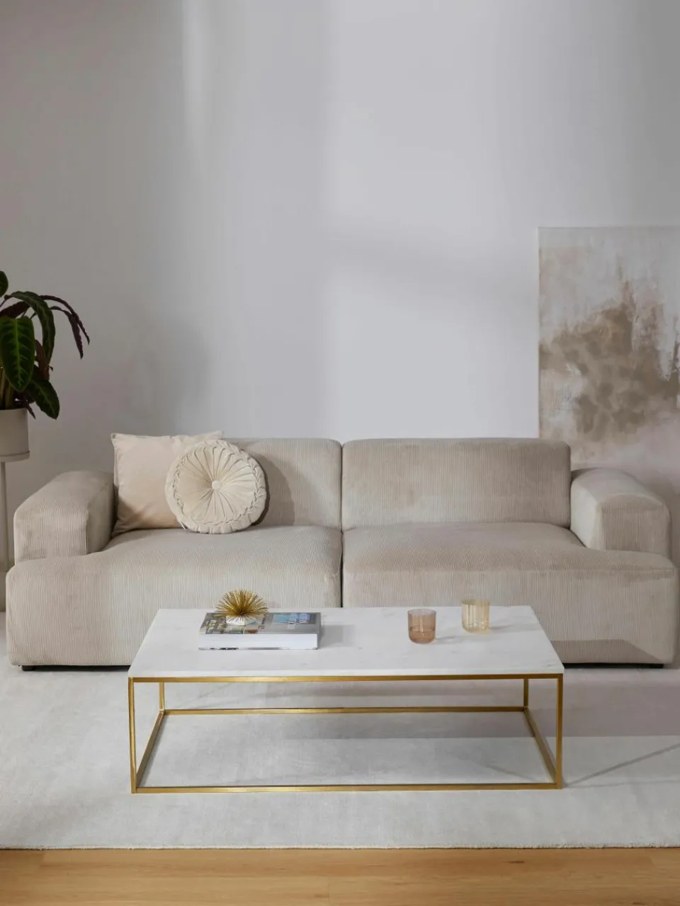 Grote marmeren salontafel Alys^Westwing Collection Clearance