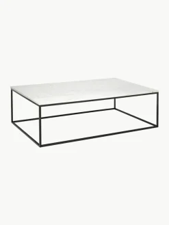 Grote marmeren salontafel Alys^Westwing Collection New