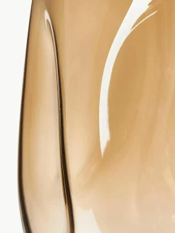 Grote mondgeblazen glazen vaas Luster, H 35 cm^Westwing Collection Fashion