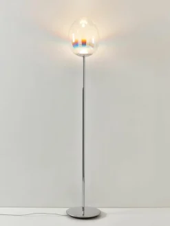 Grote mondgeblazen LED vloerlamp Stellar Nebula, dimbaar^Artemide Online