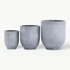 Grote plantenpotten Gard van beton, set van 3^House Doctor Discount