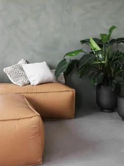 Grote plantenpotten Vig van metaal, set van 2^House Doctor Sale