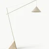 Grote Reyna leeslamp met travertin voet^Westwing Collection Sale