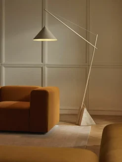 Grote Reyna leeslamp met travertin voet^Westwing Collection Sale