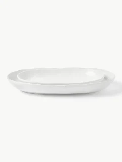 Grote serveerplateaus Cassia, set van 2^Westwing Collection Discount