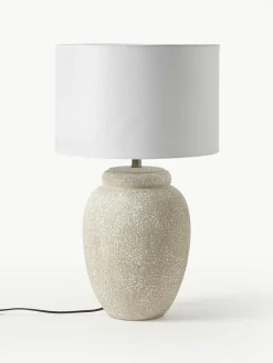 Grote tafellamp Bodhi met keramische voet^Westwing Collection Fashion