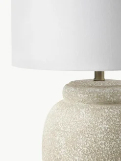 Grote tafellamp Bodhi met keramische voet^Westwing Collection Fashion