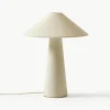Grote tafellamp Ilena van linnen^Westwing Collection Hot