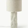 Grote tafellamp Kiri met betonnen voet^Westwing Collection Fashion