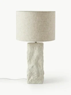 Grote tafellamp Kiri met betonnen voet^Westwing Collection Fashion