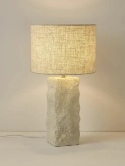 Grote tafellamp Kiri met betonnen voet^Westwing Collection Fashion