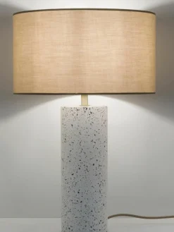 Grote tafellamp Mosaik betonnen voet^Westwing Collection New